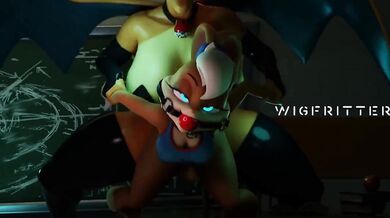 Futa Charizard's Wigfritter Birthday Bash with Lola