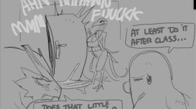 Lusty Yogi Bends Over for a Deep Penetration at the Evil Penis Lair