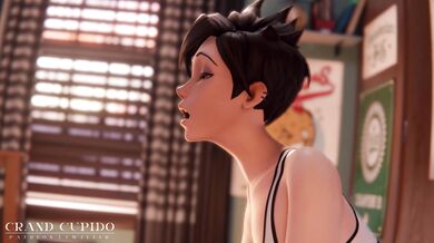 Tracer's Erotic Athletics Orgy