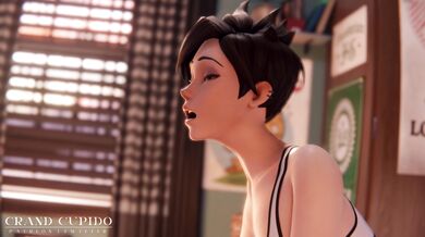 Tracer's Erotic Athletics Orgy