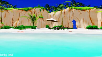 Izumi's Sexual Encounter with the Shark Man at the Beach: A MMD Erotic Adventure