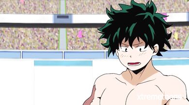 Public Fucking with Mei Hatsume and Deku [Xtremetoons]