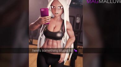 Ochaco and Miruku's Magical Masturbation Marathon