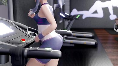 Busty cheerleader gets a rough fucking from the school's football team in the locker room.