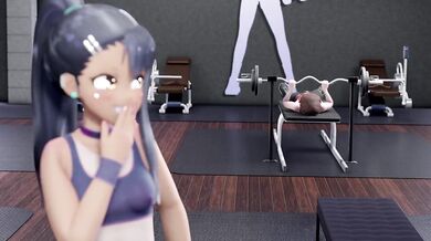 Busty cheerleader gets a rough fucking from the school's football team in the locker room.