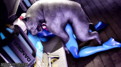 Furry Fuck Fest with Samus and Her Canine Companion, Featuring Arnoldthehero