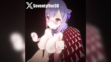 [753D] Ke-qing Pussy Squeezing (Genshin Impact)
