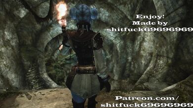 Wild and Hairy Werewolf Sex in Skyrim Dungeons