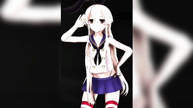 Sex-Crazed Sailor Shimakaze Goes Wild in 'Inner Urge' Masturbation Marathon [NSFW]