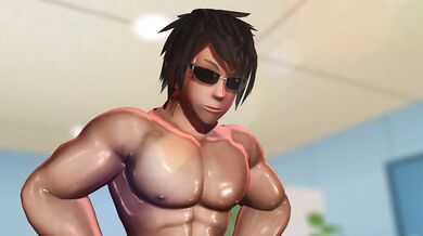 Girls of Kantai Collection Strip and Swim in a Challenge