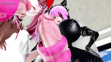 Bass Kick Remix HD: A Nyakumi Porn Video That Will Make Your Ears and Eyes Orgasm Together!