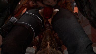 Zombies feast on Jill's pussy in 'Jill becomes a sex toy for Zombies' [VGamesRy]