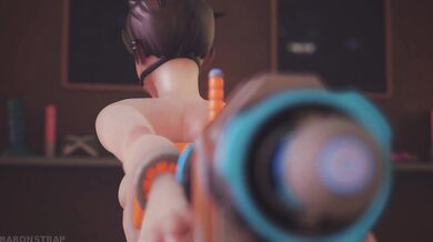 BaronStrap's Bizarre Bondage Brigitte and Trapped Tracer Thriller!