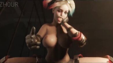 Harley Quinn Rides and Fucks Batman's Dick Hard