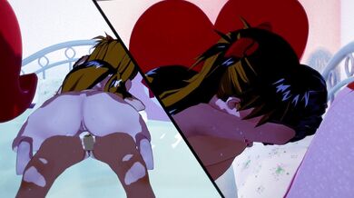 Asuka and Shinji's Virgin Moment: A First Time Love Story
