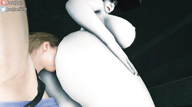 The Squirting Arousal of Lady Dimetrescu and the Anal Fisting of Jill