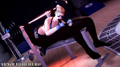 Cassie's Gym Partner Fucked Her Hard [Arnoldthehero]