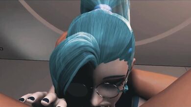 Unleashing the K/DA Siren: An Erotic Deep Throating Adventure with a Monstrous Cock.