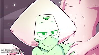 Fucking on the Beach with Sexy Gemstones: Pearl and Peridot's Hottest Adventure