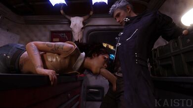 Nicoletta's Swallowing Orgy (Devil May Cry Cock Suckers)