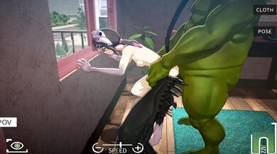 Ava's Orc Massage Sex Scene