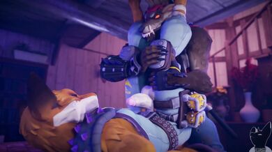 Fennix and Dire's Hot and Heavy Hentai Encounter