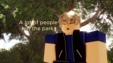 Lucas fucks May in the park