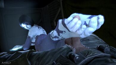 Cortana's Throbbing Toes [Transparent][Ankle] Sex Toy