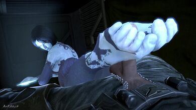 Cortana's Throbbing Toes [Transparent][Ankle] Sex Toy