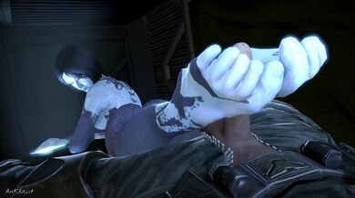 Cortana's Throbbing Toes [Transparent][Ankle] Sex Toy