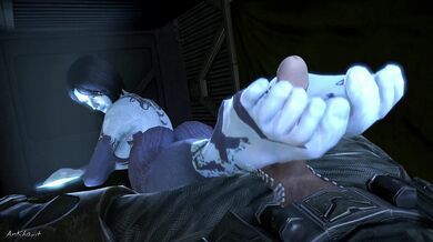 Cortana's Throbbing Toes [Transparent][Ankle] Sex Toy