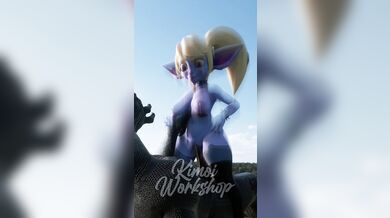 Shortstack Poppy's Wet & Wild Animated Fuckfest