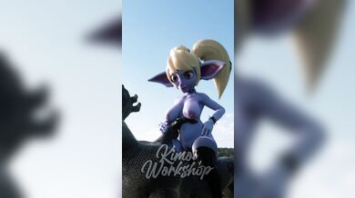 Shortstack Poppy's Wet & Wild Animated Fuckfest