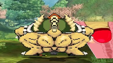 Bowser's Bull Breeds Falco in MUGEN