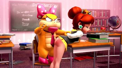Punished Schoolgirl Daisy Gets Spanked Without Panties