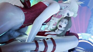 [Ultra HD 4K] Scarlet and Aerith's Taboo Threesome with Blackjr