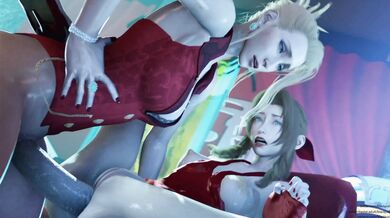[Ultra HD 4K] Scarlet and Aerith's Taboo Threesome with Blackjr