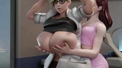 D.Va's Slutty Examination at the Sexual Health Clinic