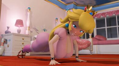 Peach Pumps and Grinds: A Nintendo Princess Workout (Hardcore Anime)