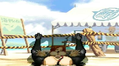 Female Assassin Aria on a Missionary Position