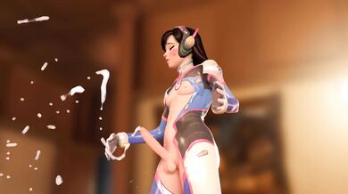D.va's Milk Orgy [milkygilrs]