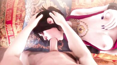 Morrigan's Tight End: A Dragon Age Face-Fucking Adventure