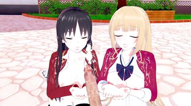 Sexy Teachers' Secret Lesbian Affair in Classroom of the Elite