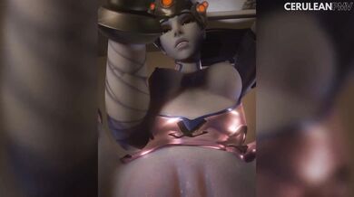 Widowmaker's Tight Pussy Makes Her Crave for More Cum in This HD Remake!