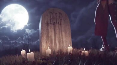Graveyard Gangbang on All Hallow's Eve - Yuri