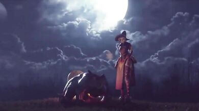 Graveyard Gangbang on All Hallow's Eve - Yuri