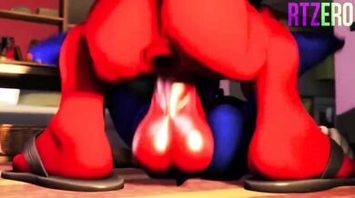 Sonic and Knuckles Get Their Freak On in a Steamy Sex Fiesta [RTZero]