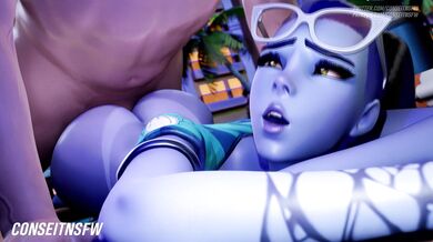 Widowmaker's Late-Night Pleasures in 4K [Explicit]