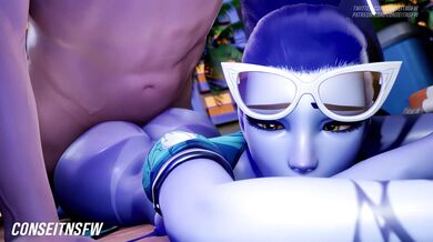 Widowmaker's Late-Night Pleasures in 4K [Explicit]