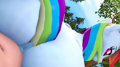Rainbow Dash Takes It Up the Ass Like a Goddess of Fury